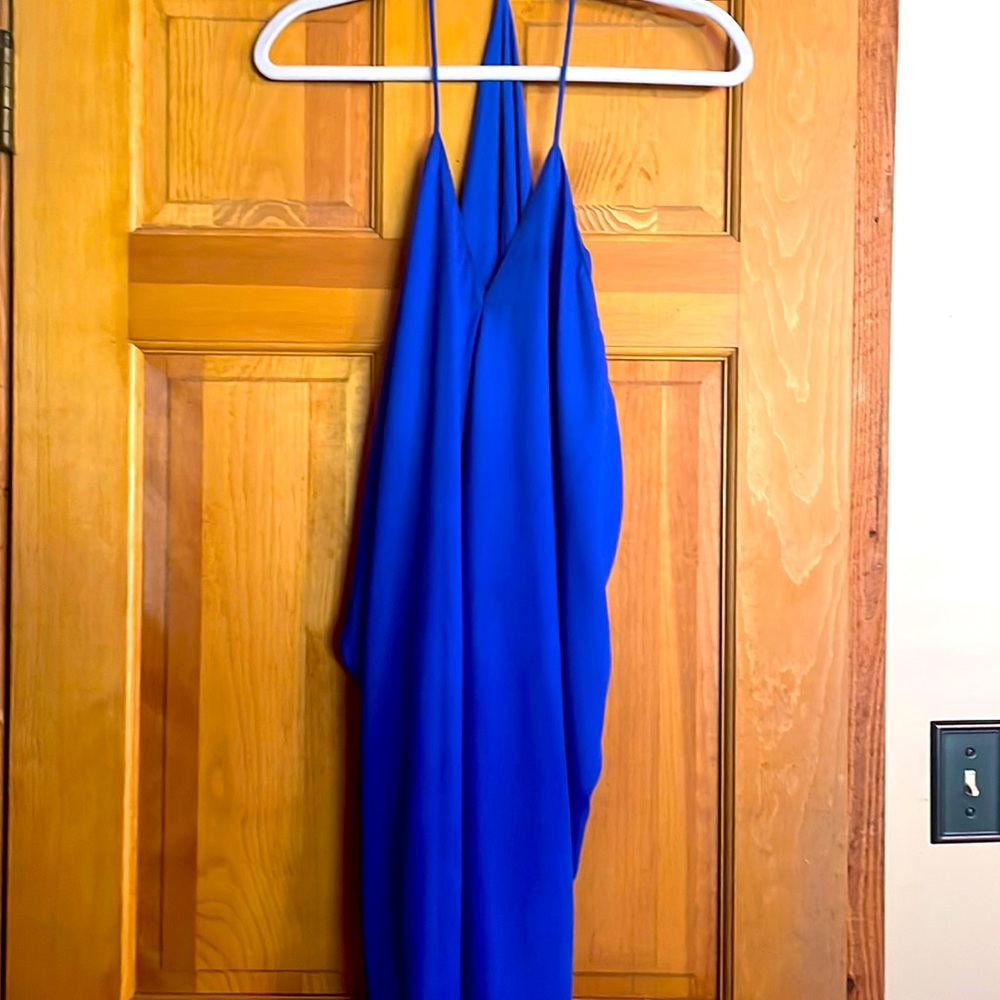 Blue dress small